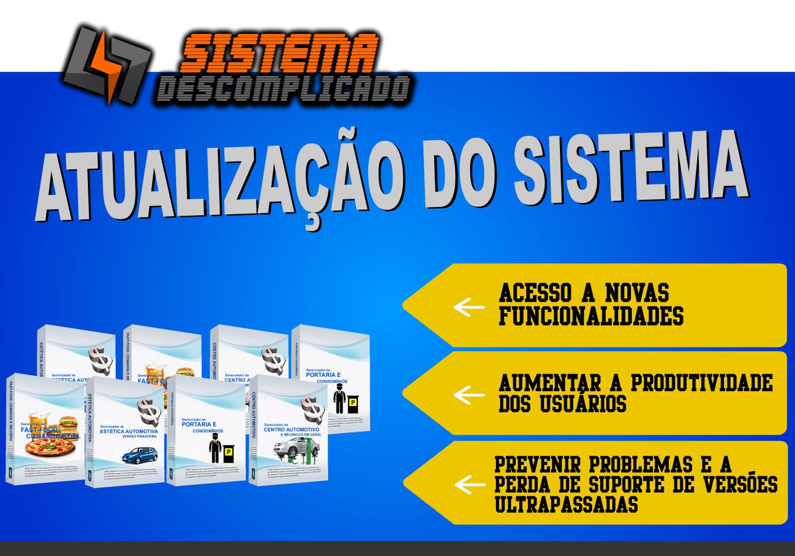 Serviço de Atualização -  Sistema Descomplicado 